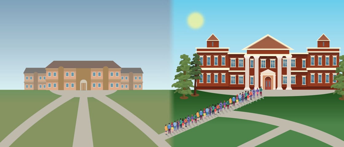 College enrollment crisis